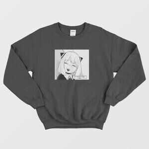 Spy X Family Anya Funny Face Anime Cartoon Sweatshirt